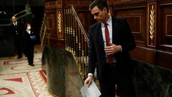 Pedro Sánchez en el Congreso