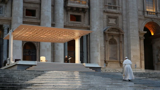 El papa Francisco, durante el 'Urbi et Orbi' El papa Francisco, durante el 'Urbi et Orbi'