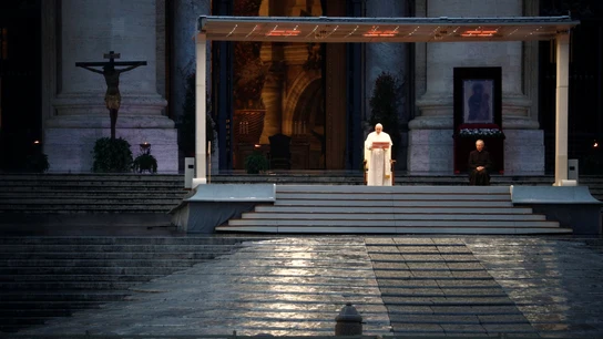 El papa Francisco, durante el 'Urbi et Orbi' El papa Francisco, durante el 'Urbi et Orbi'