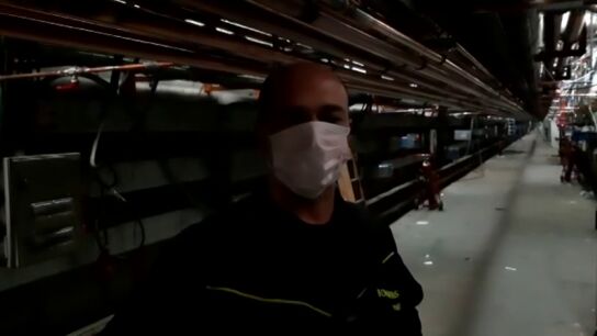 As&iacute; son los conductos de ox&iacute;geno fabricados por bomberos y "h&eacute;roes an&oacute;nimos" en IFEMA