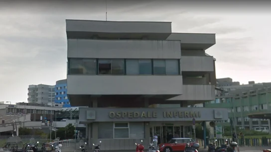 Hospital de Rimini donde estuvo ingresado con coronavirus el anciano de 101 años Hospital de Rimini donde estuvo ingresado con coronavirus el anciano de 101 años