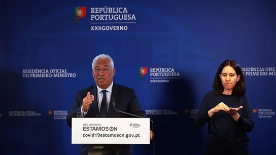 El primer ministro luso, Antonio Costa El primer ministro luso, Antonio Costa