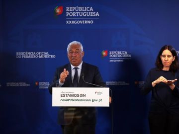 El primer ministro luso, Antonio Costa El primer ministro luso, Antonio Costa