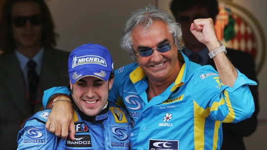 Fernando Alonso y Flavio Briatore Fernando Alonso y Flavio Briatore