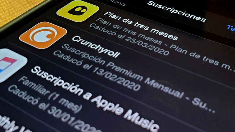 Cómo cancelar la suscripción a una 'app' de pago antes de que termine el periodo de prueba (iOS)