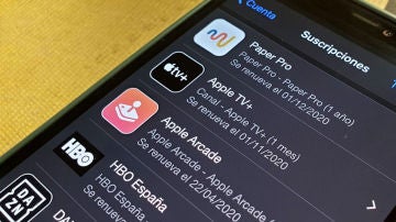 Suscripciones en App Store de iPhone