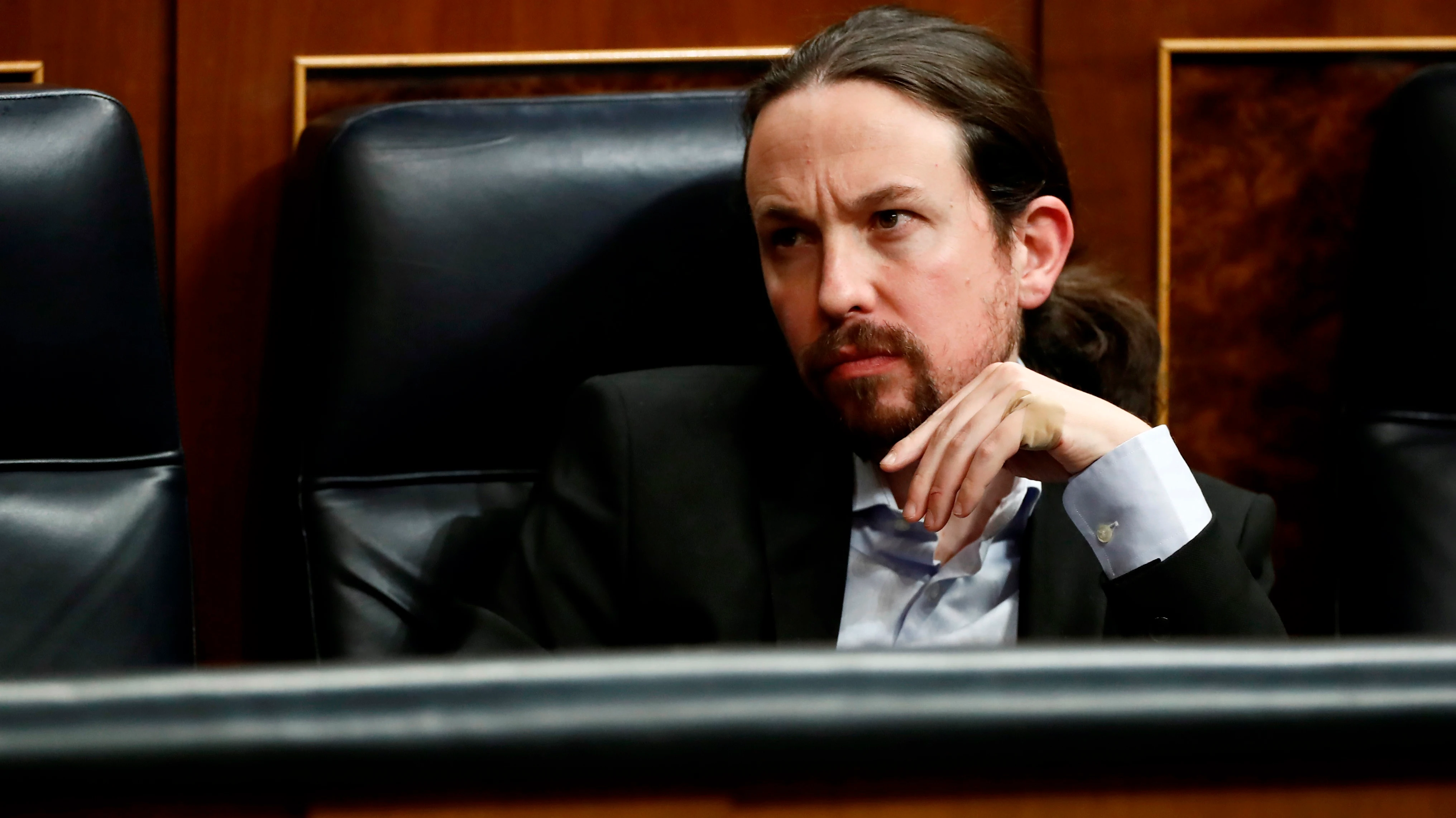 El vicepresidente de Derechos Sociales del Gobierno y líder de Podemos, Pablo Iglesias