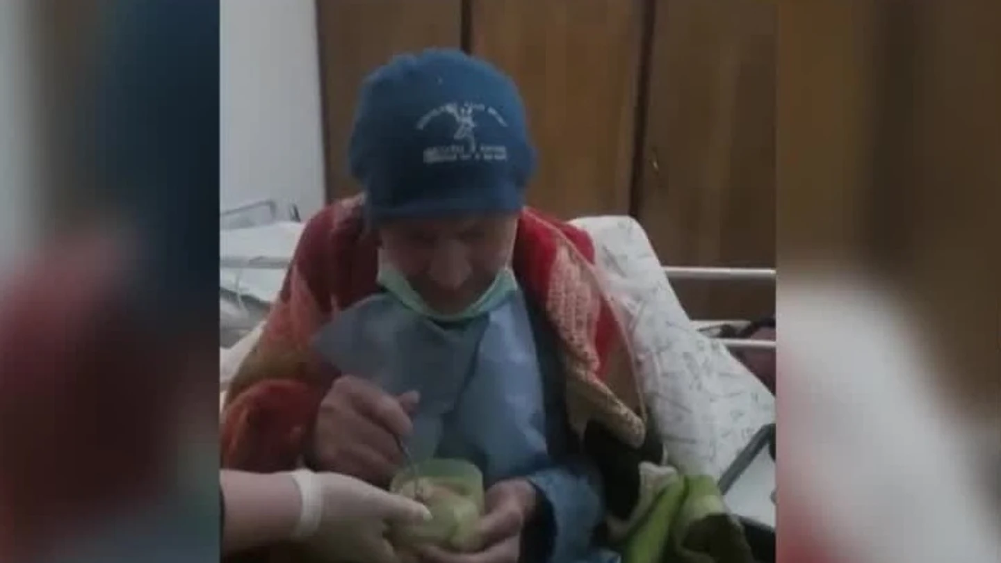 Alberto Bellucci, el italiano de 101 años que ha vencido al coronavirus Alberto Bellucci, el italiano de 101 años que ha vencido al coronavirus