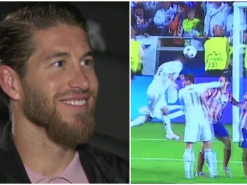 Sergio Ramos y su gol en Lisboa 2014 Sergio Ramos y su gol en Lisboa 2014