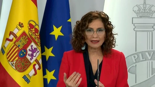 María Jesús Montero tras un Consejo de Ministros extraordinario María Jesús Montero tras un Consejo de Ministros extraordinario