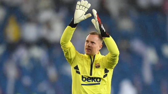 Ter Stegen, con el Barça Ter Stegen, con el Barça