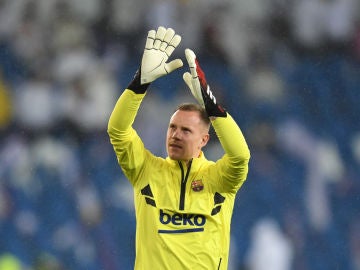 Ter Stegen, con el Barça Ter Stegen, con el Barça