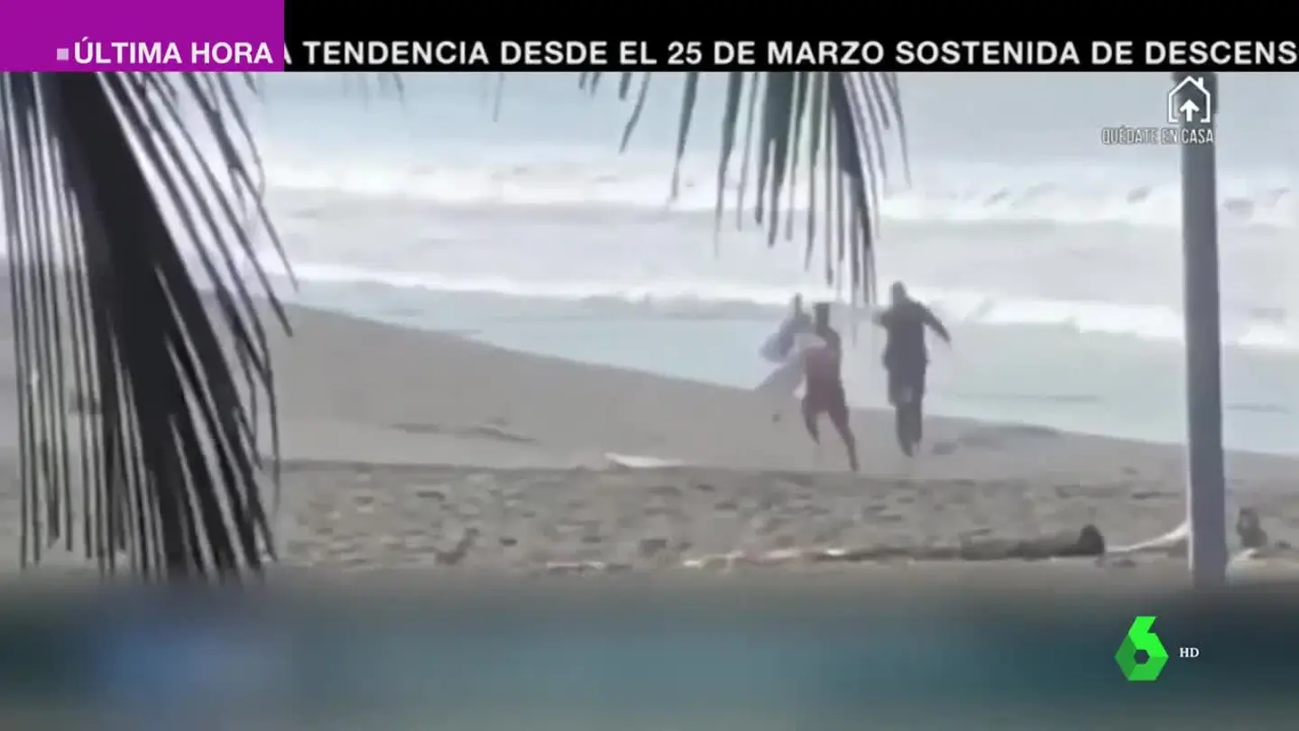 Policía de Costa Rica dispara a un surfista Policía de Costa Rica dispara a un surfista