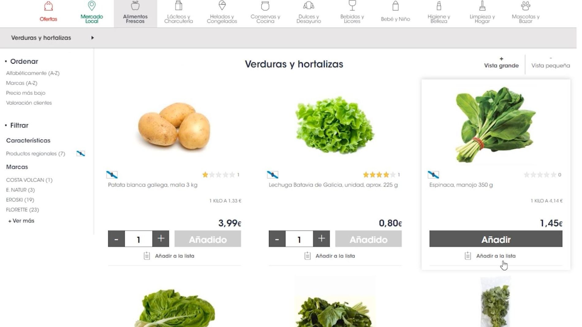 Compra a trav&eacute;s de web