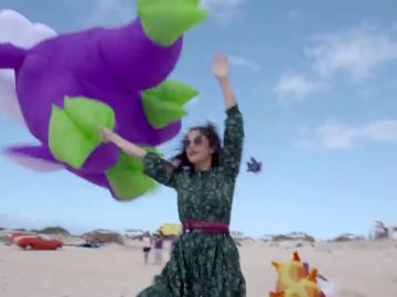 Marta Torné en el Festival de Cometas de Fuerteventura: &quot;Me siento como en un sueño&quot;