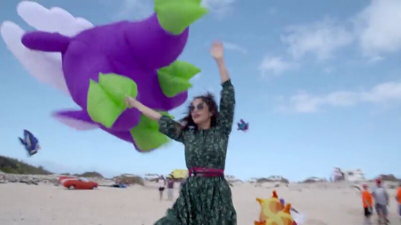 Marta Torné en el Festival de Cometas de Fuerteventura: "Me siento como en un sueño"