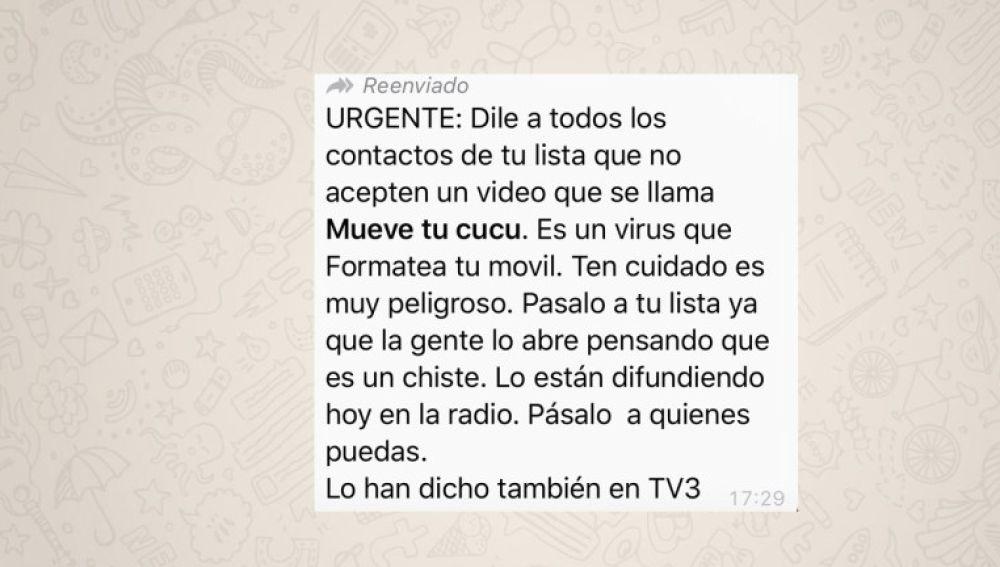 Nuevo bulo en Whastapp