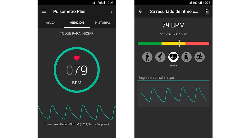 Pulsómetro Plus - Monitor de Ritmo Cardíaco