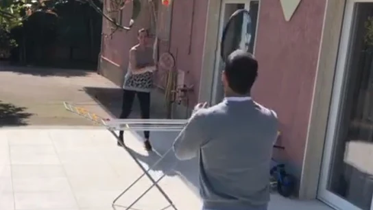 Fabio Fognini y Flavia Pennetta Fabio Fognini y Flavia Pennetta