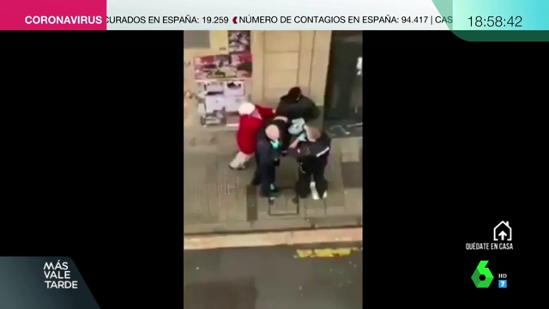 La Ertzaintza investiga a dos agentes por golpear a un hombre y a su madre en una intervención en Bilbao