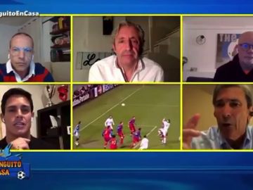La sorprendente respuesta de 'Lobo' Carrasco cuando le piden que elija entre Piqué, Ramos y Van Dijk La sorprendente respuesta de 'Lobo' Carrasco cuando le piden que elija entre Piqué, Ramos y Van Dijk