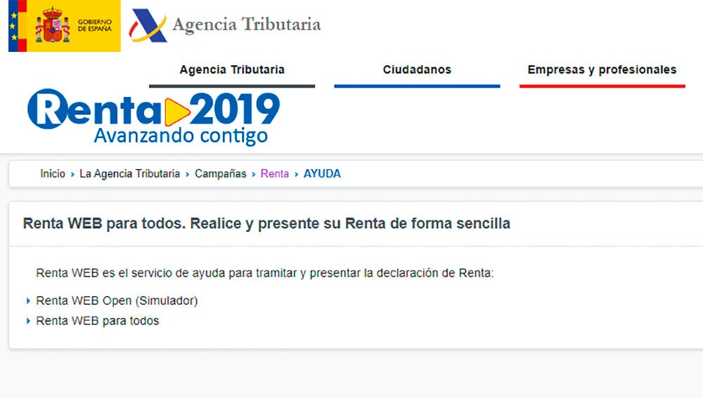 Renta 2019
