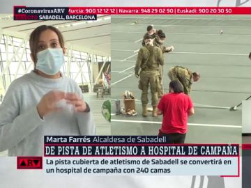 Marta Farrés, alcaldesa de Sabadell: "Pedimos a la Generalitat que no deje a los ayuntamientos solos ante esta pandemia" Marta Farrés, alcaldesa de Sabadell: "Pedimos a la Generalitat que no deje a los ayuntamientos solos ante esta pandemia"