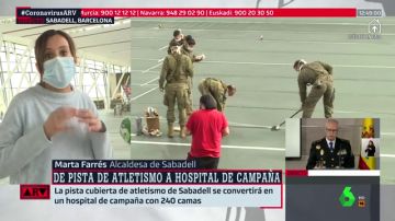 Marta Farrés, alcaldesa de Sabadell: "Pedimos a la Generalitat que no deje a los ayuntamientos solos ante esta pandemia"