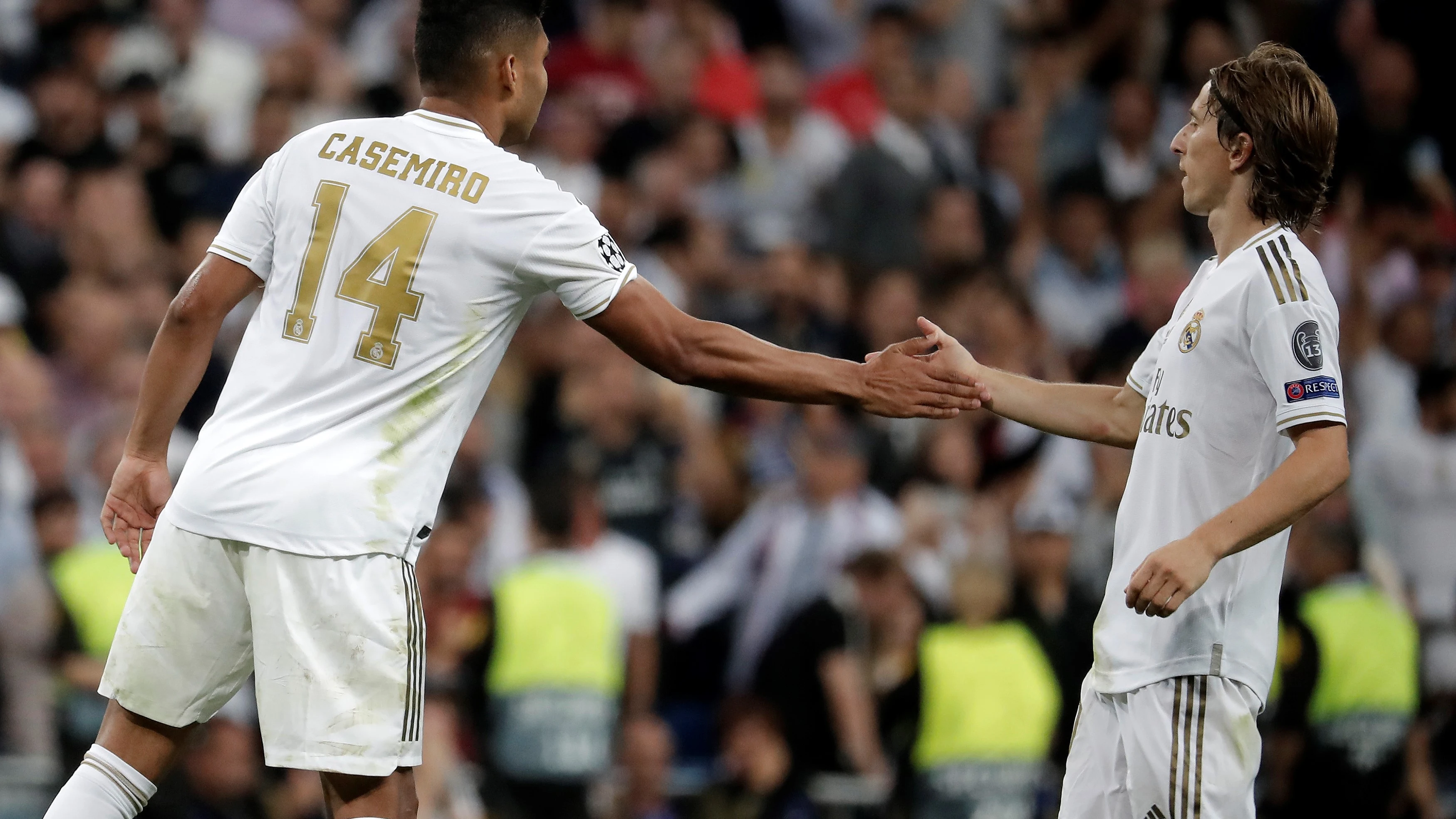 Casemiro y Modric