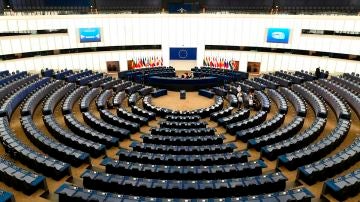 La sala plenaria del Parlamento Europeo, en Estrasburgo 
