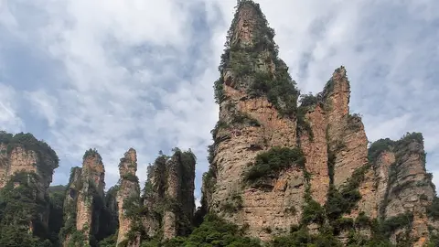 Montañas de Zhangjiajie Montañas de Zhangjiajie
