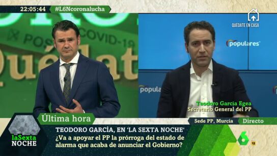 Garc&iacute;a Egea: "El Gobierno est&aacute; poniendo la ideolog&iacute;a por encima de la salud de los espa&ntilde;oles; a lo &uacute;nico que ha llegado a tiempo es al 8M"