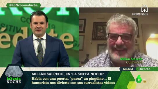 El humor como vacuna contra el coronavirus: la receta de Mill&aacute;n Salcedo para salvar un confinamiento solo en casa