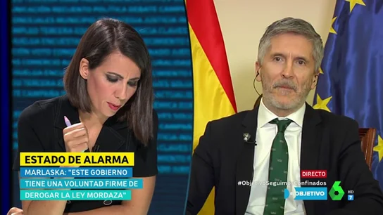 El ministro Grande-Marlaska El ministro Grande-Marlaska
