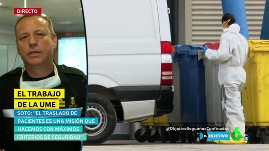 Aurelio Soto, portavoz de la UME Aurelio Soto, portavoz de la UME