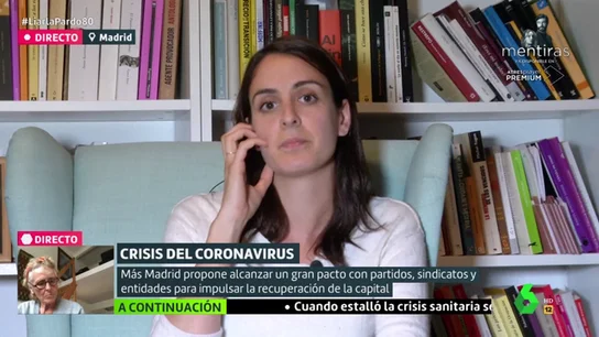 Rita Maestre, portavoz de Más Madrid Rita Maestre, portavoz de Más Madrid