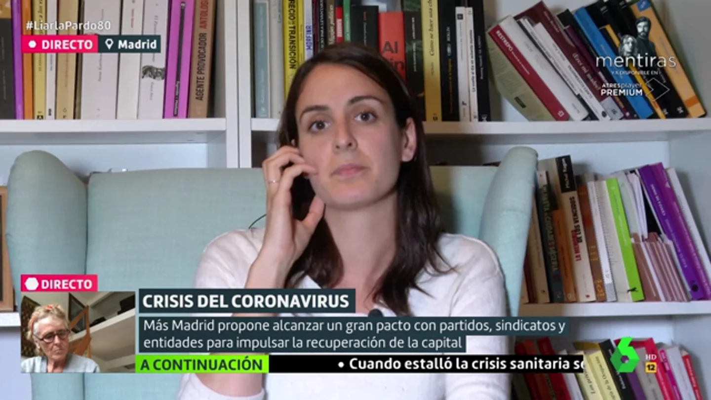 Rita Maestre, portavoz de Más Madrid Rita Maestre, portavoz de Más Madrid