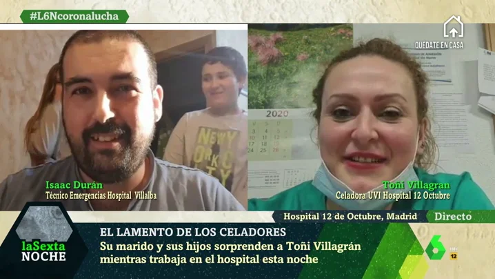 El mensaje de una celadora curada de coronavirus al Gobierno: "No tenemos protección y corremos mucho riesgo de contagiarnos" El mensaje de una celadora curada de coronavirus al Gobierno: "No tenemos protección y corremos mucho riesgo de contagiarnos"