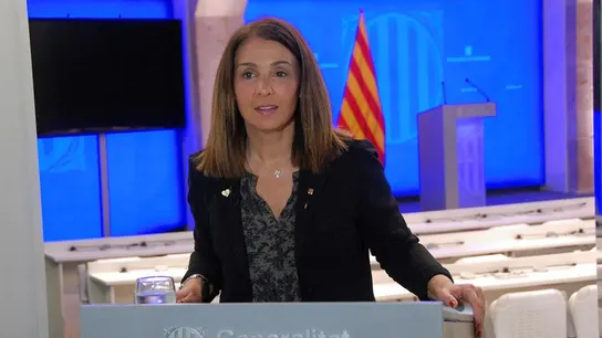 La consellera de la Presidencia de la Generalitat catalana, Meritxell Budó La consellera de la Presidencia de la Generalitat catalana, Meritxell Budó
