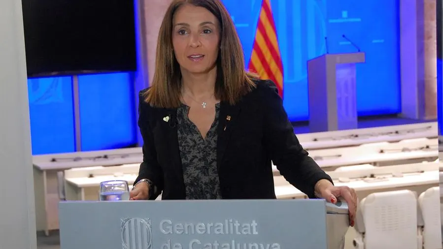 La consellera de la Presidencia de la Generalitat catalana, Meritxell Budó