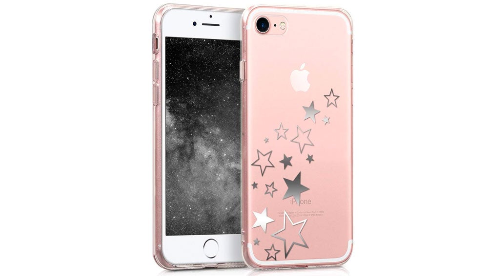 Funda con detalles de fantasía