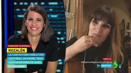 Sorpresa a Rozalén en El Objetivo Sorpresa a Rozalén en El Objetivo