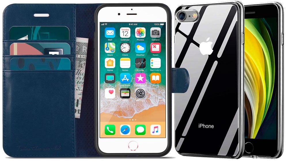 Funda billetero y transparente