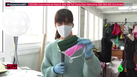 De taller de moda flamenca a fábrica de mascarillas para niños De taller de moda flamenca a fábrica de mascarillas para niños