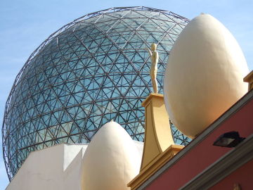 La cúpula del Teatre-Museu Dalí 
