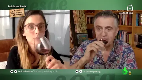 Leticia Dolera y El Gran Wyoming juegan a 'Yo nunca' Leticia Dolera y El Gran Wyoming juegan a 'Yo nunca'