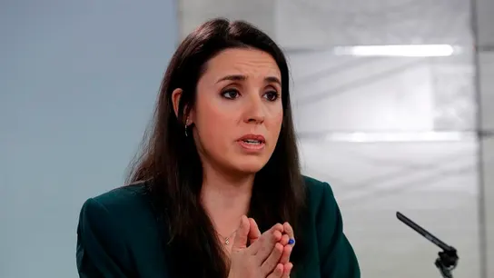 Imagen de archivo de la ministra de Igualdad, Irene Montero Imagen de archivo de la ministra de Igualdad, Irene Montero