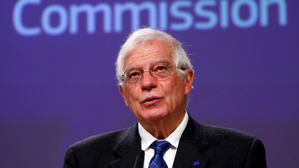 El alto representante para la Política Exterior de la UE, Josep Borrell