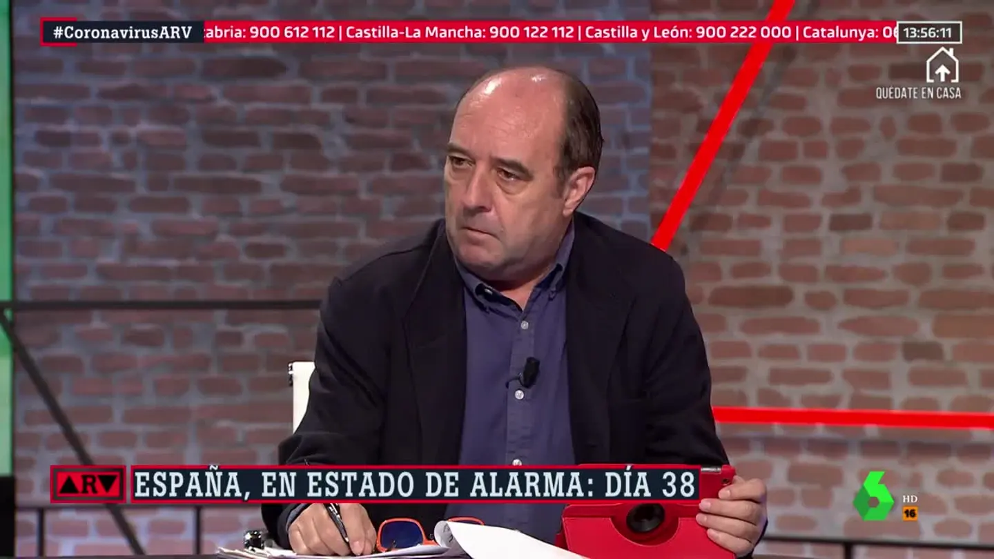 Jesús Maraña en Al Rojo Vivo Jesús Maraña en Al Rojo Vivo