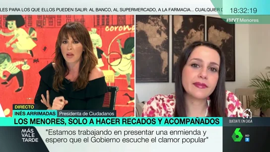 Mamen Mendizábal e Inés Arrimadas Mamen Mendizábal e Inés Arrimadas